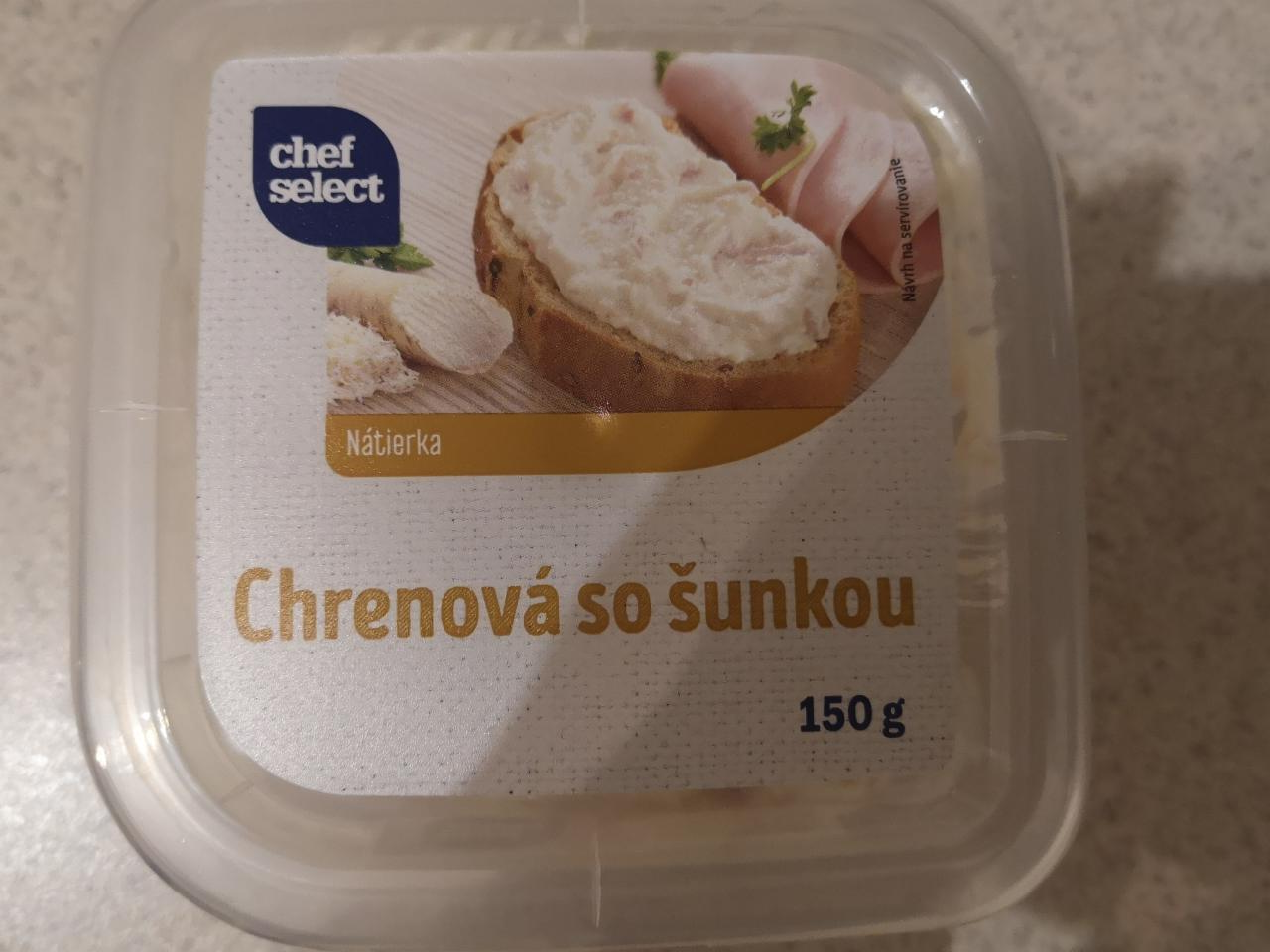 Fotografie - Nátierka Chrenová so šunkou Chef Select