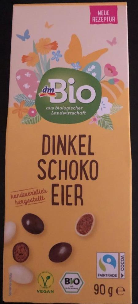 Fotografie - Dinkel Schoko eier dmBio Neue rezeptur