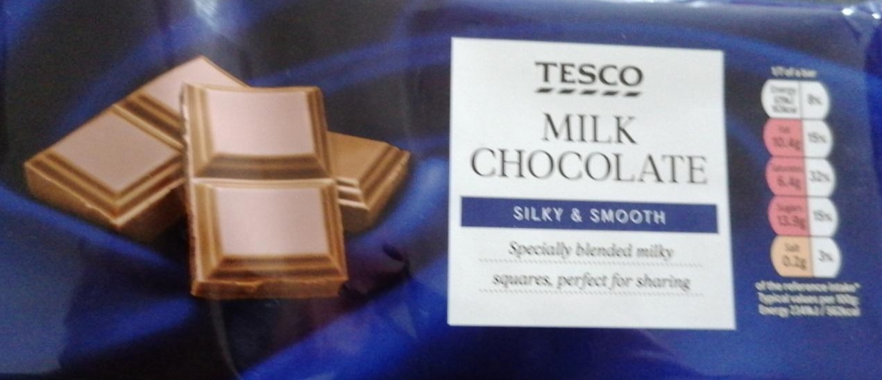 Fotografie - Tesco Milk Chocolate