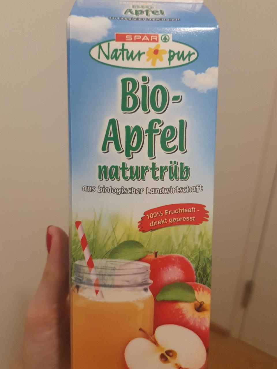 Fotografie - Bio Apfel naturtrüb