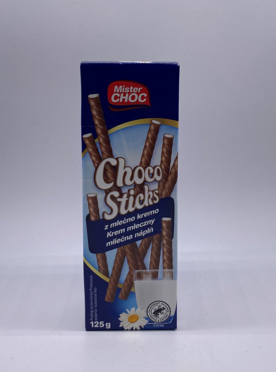 Fotografie - choco sticks mliecne mister choc