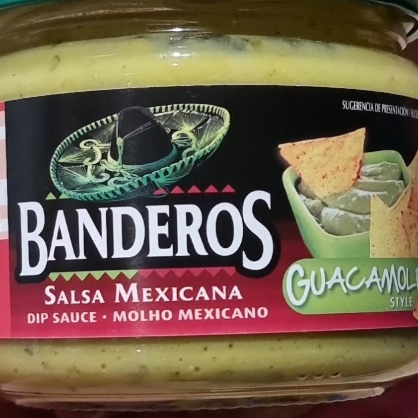 Fotografie - Salsa Mexicana Guacamole Banderos