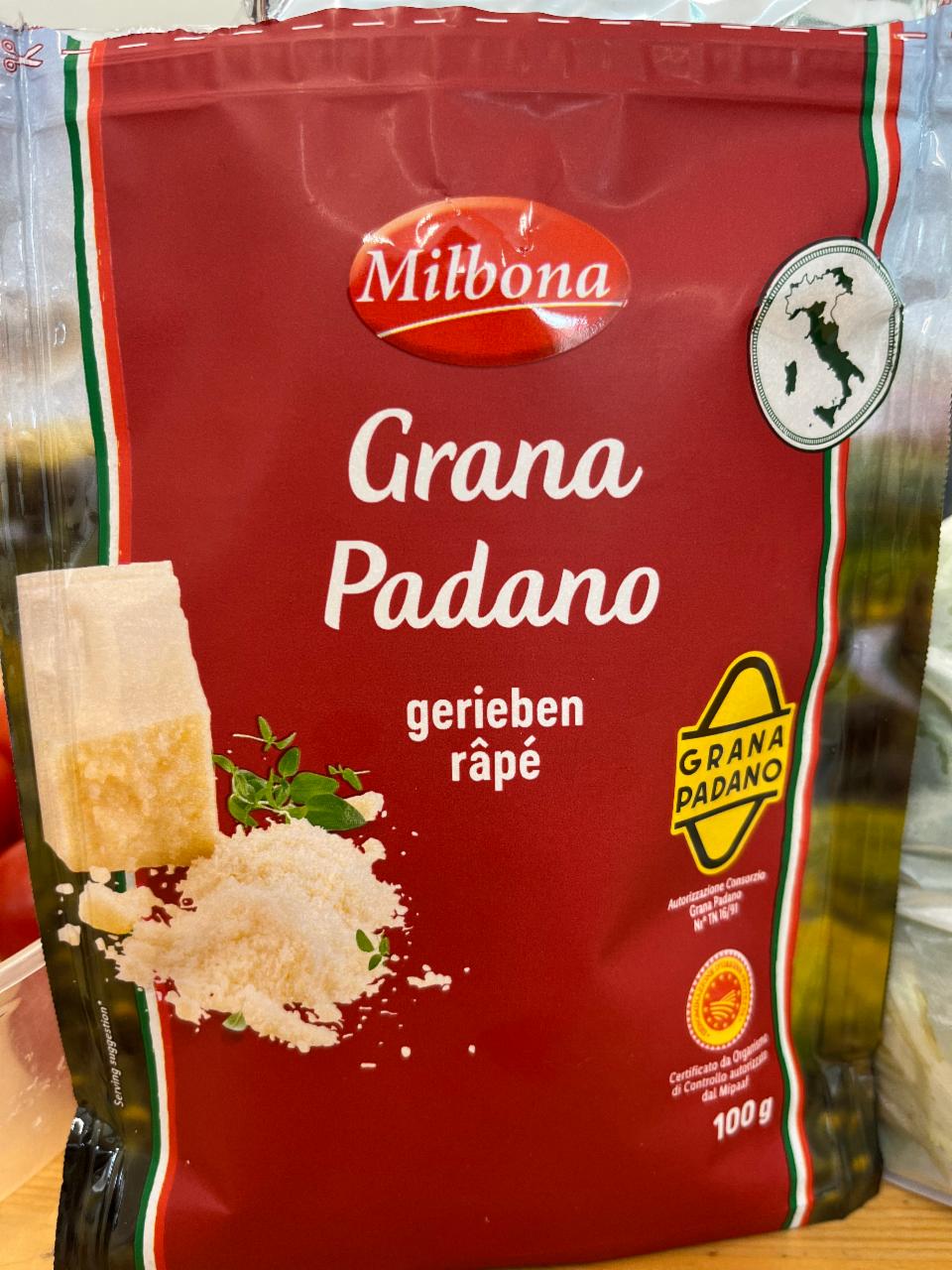 Fotografie - Grana Padano Milbona