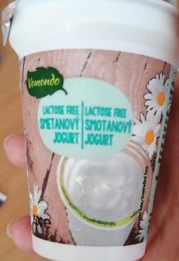 Fotografie - Vemondo lactose free smotanový jogurt biely 