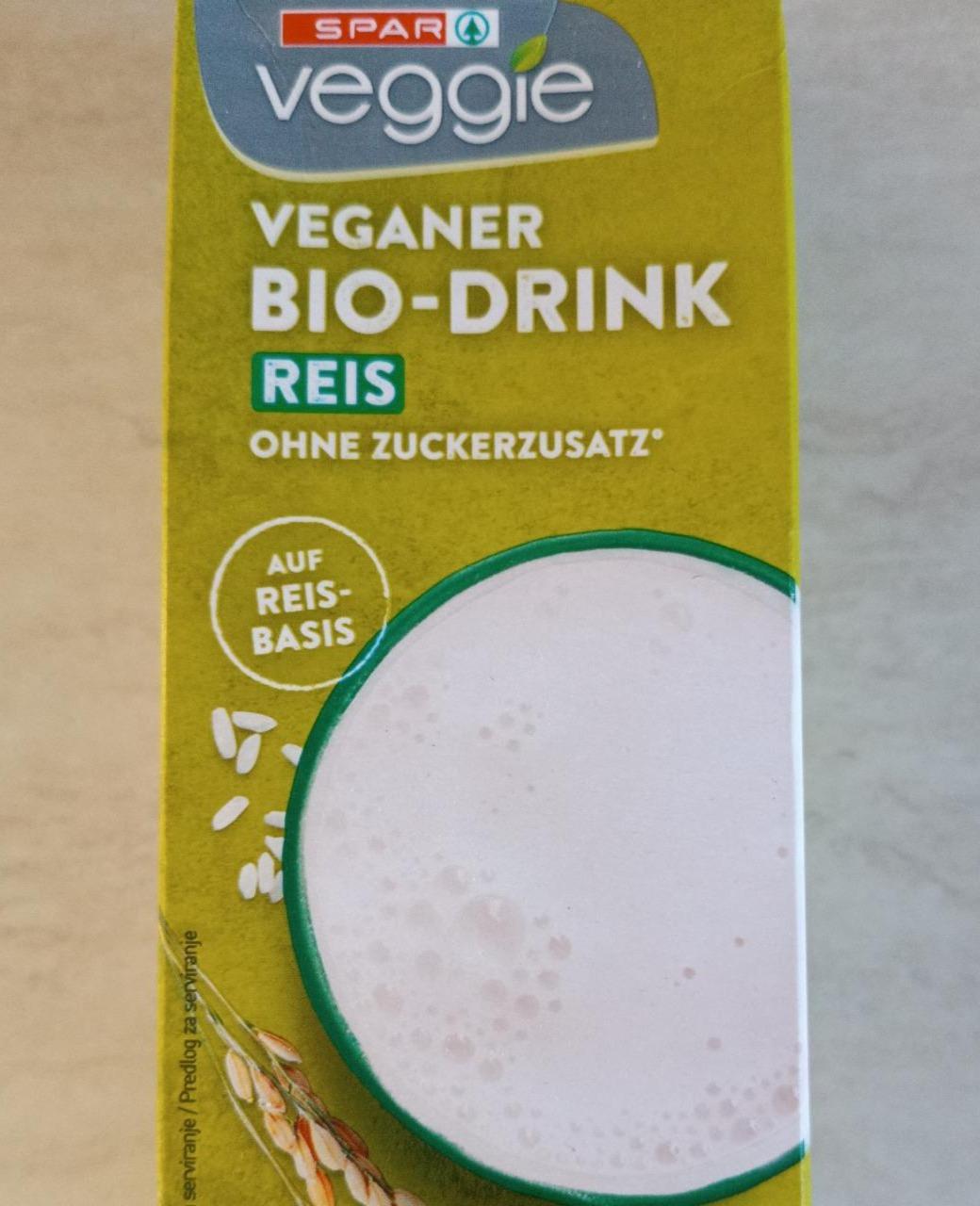 Fotografie - Veganer Bio-Drink Reis Spar veggie