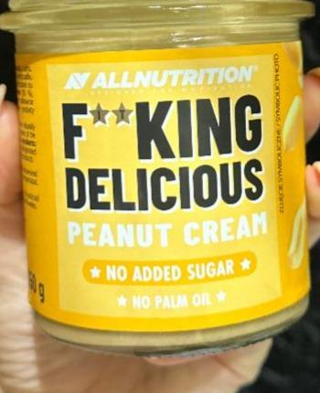 Fotografie - F**King Delicious Peanut Cream Allnutrition