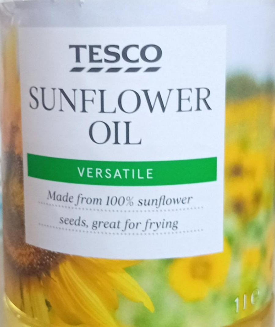 Fotografie - Sunflower oil Tesco