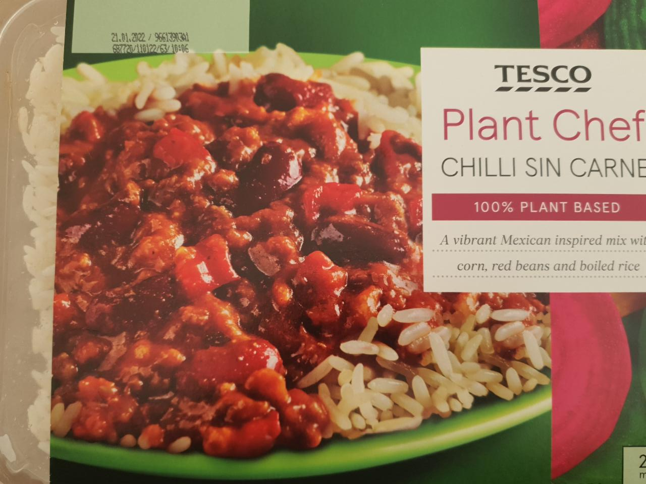 Fotografie - Plant Chef Chilli Sin Carne Tesco