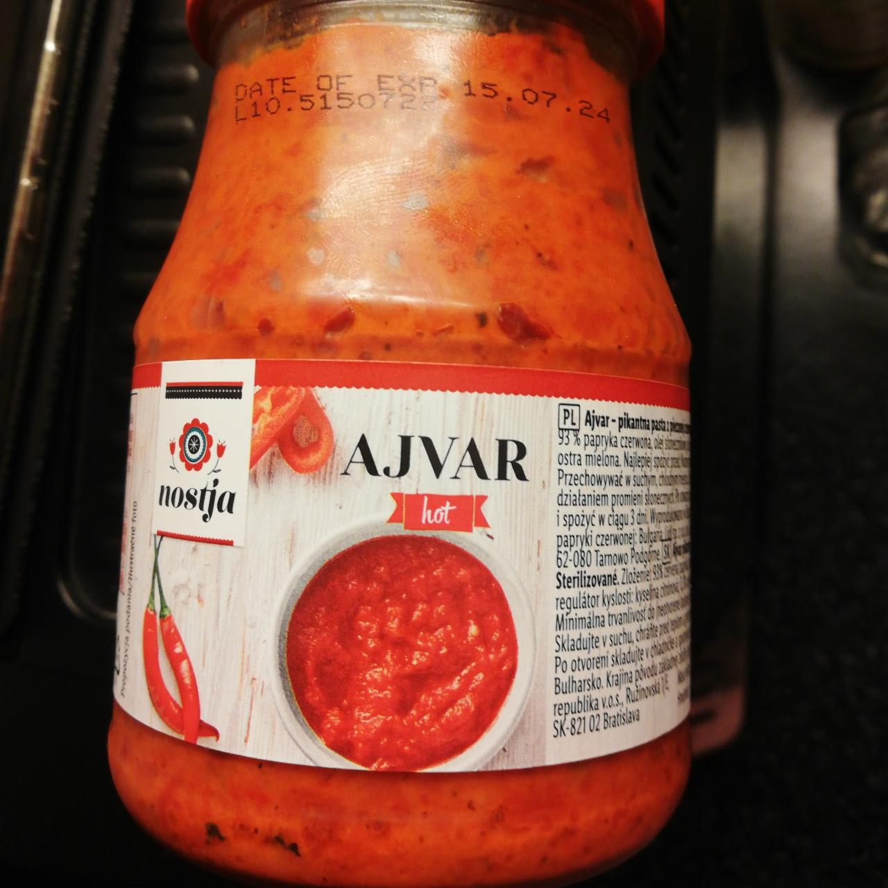 Fotografie - Ajvar hot Nostja