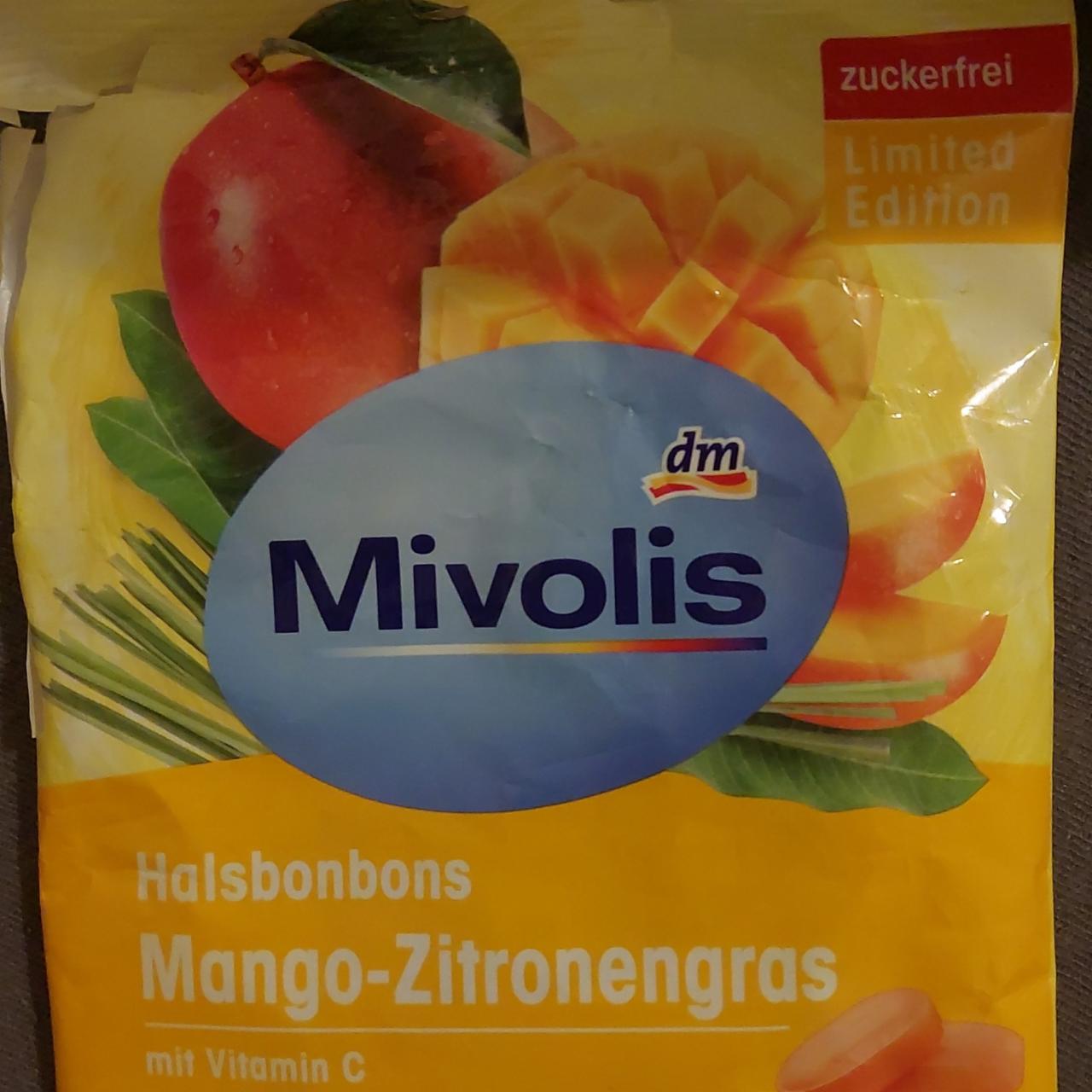 Fotografie - Halsbonbons Mango-Zitronengras Mivolis