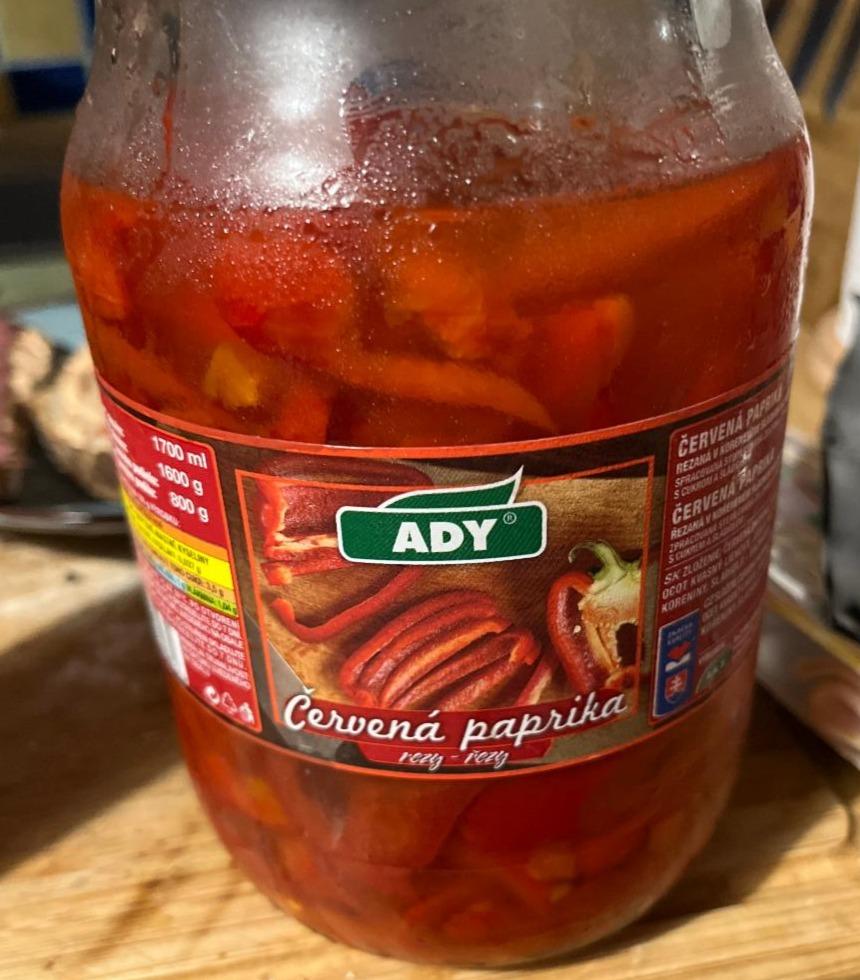 Fotografie - Červená paprika rezy Ady