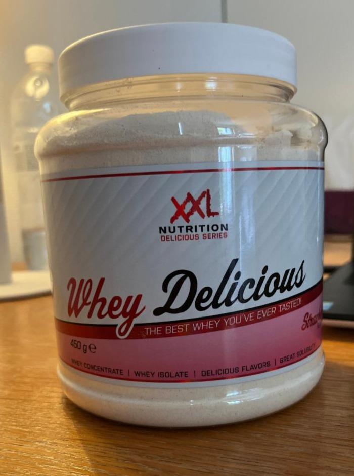 Fotografie - Whey Delicious Strawberry XXL Nutrition