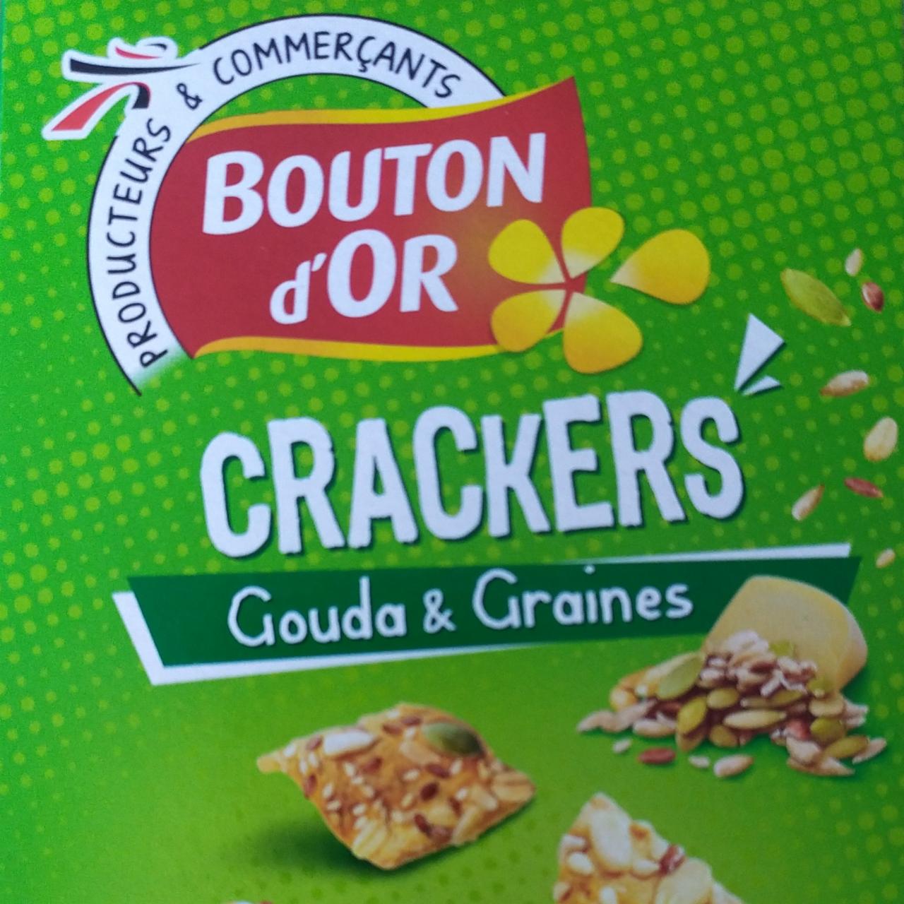 Fotografie - Crackers Gouda & Graines Bouton d'Or