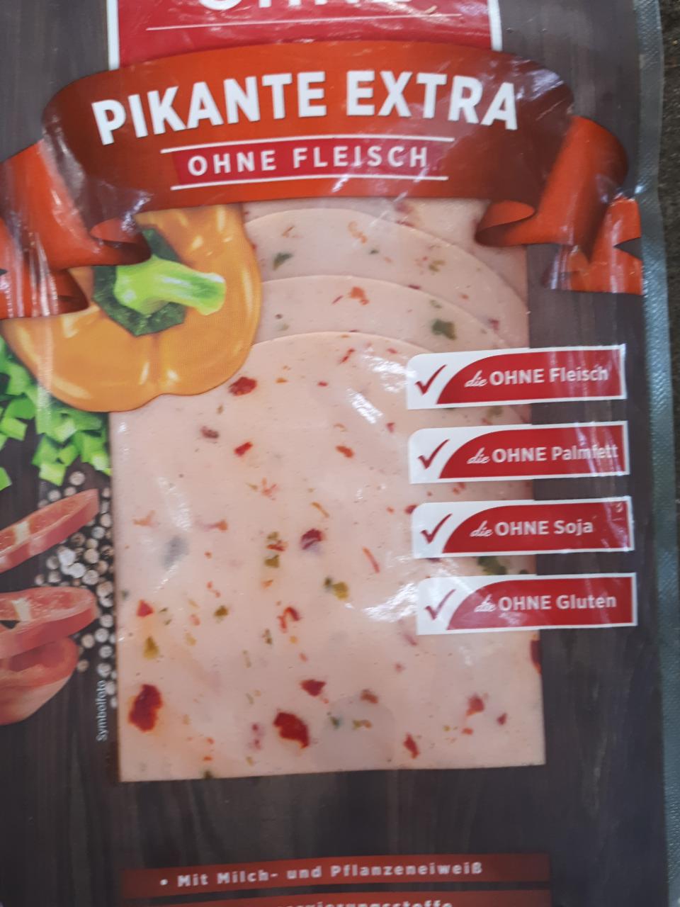 Fotografie - Pikante Extra ohne fleisch Die Ohne