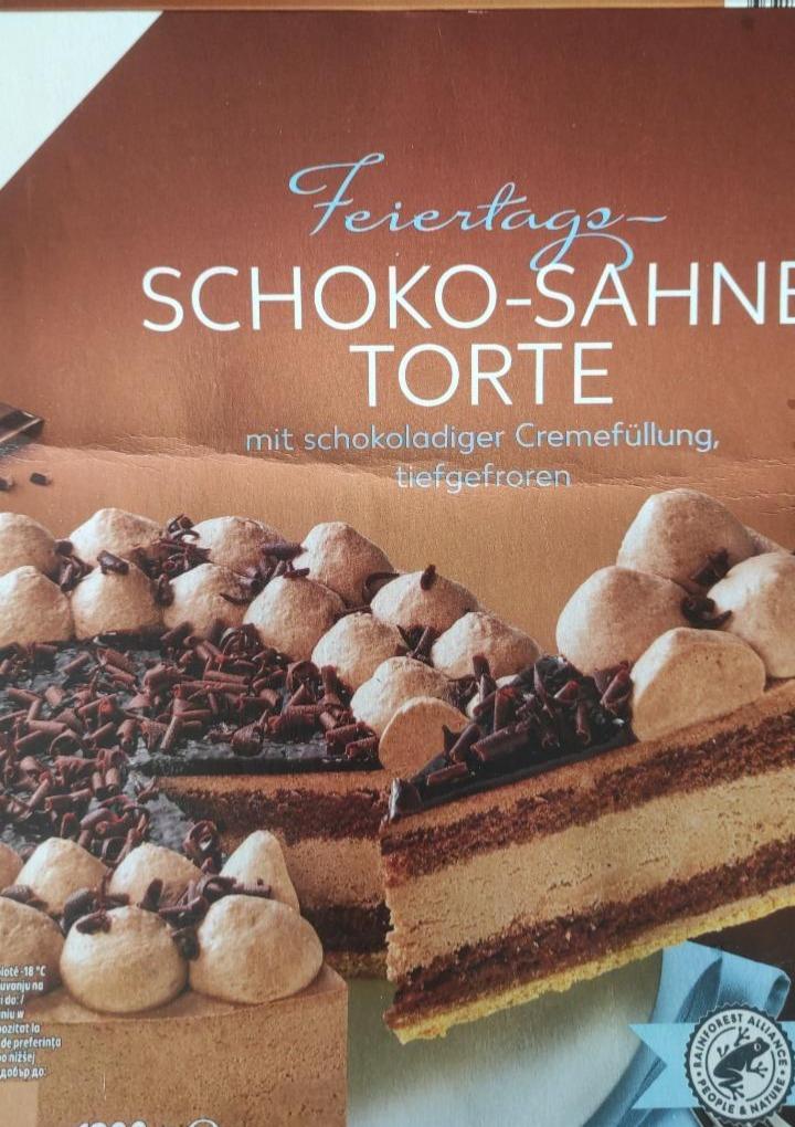 Fotografie - Schokolade Sahne torte