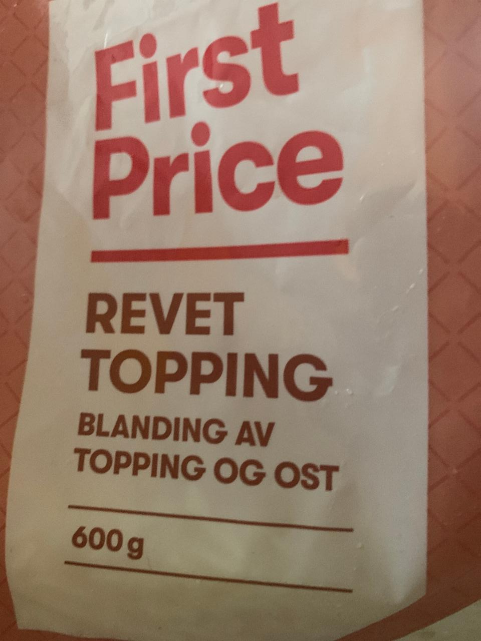 Fotografie - first price revet topping