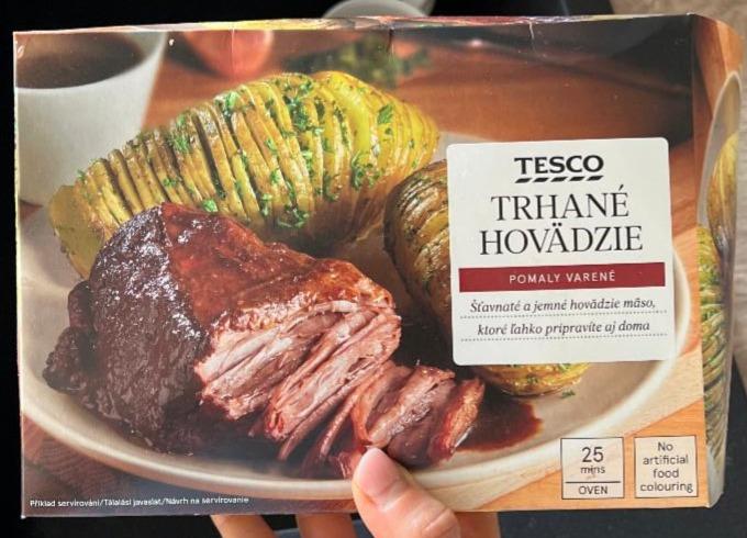 Fotografie - Trhané hovädzie Tesco