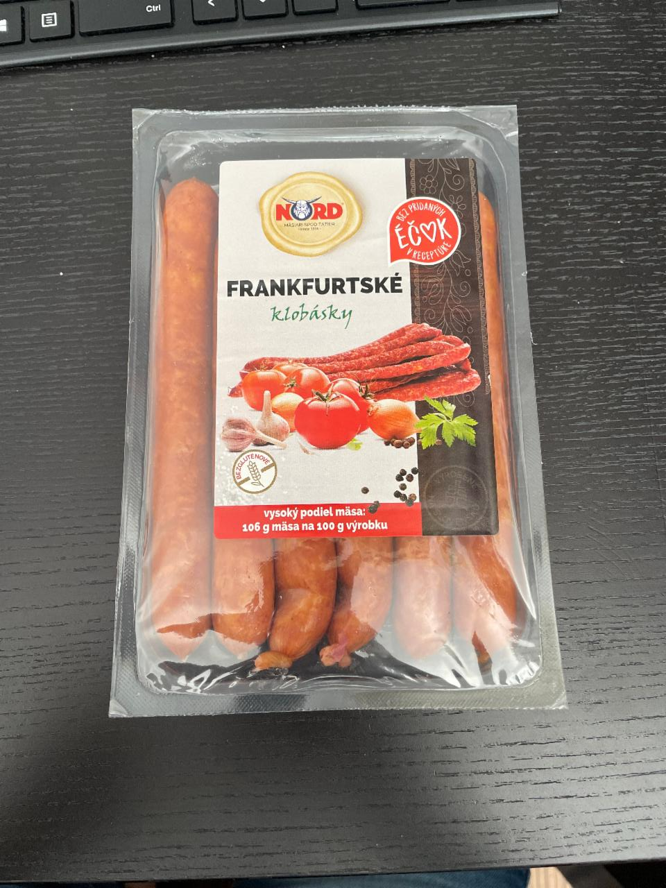 Fotografie - Frankfurtské klobásky 250g