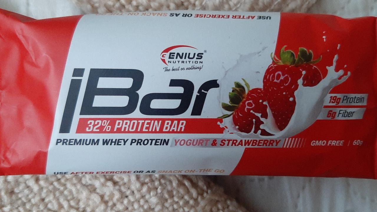 Fotografie - iBar Genius nutrition Yogurt & Strawberry