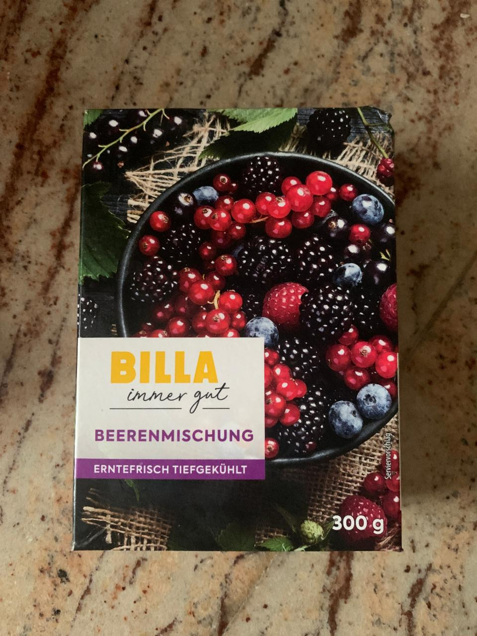 Fotografie - Beerenmischung Billa