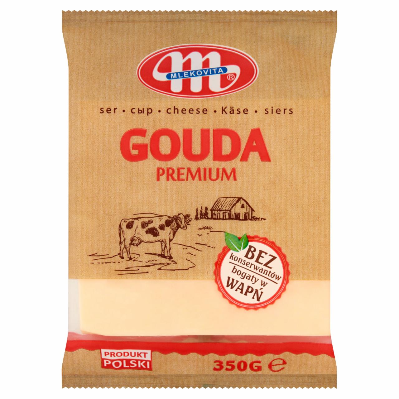 Fotografie - Gouda Premium Cheese Mlekovita