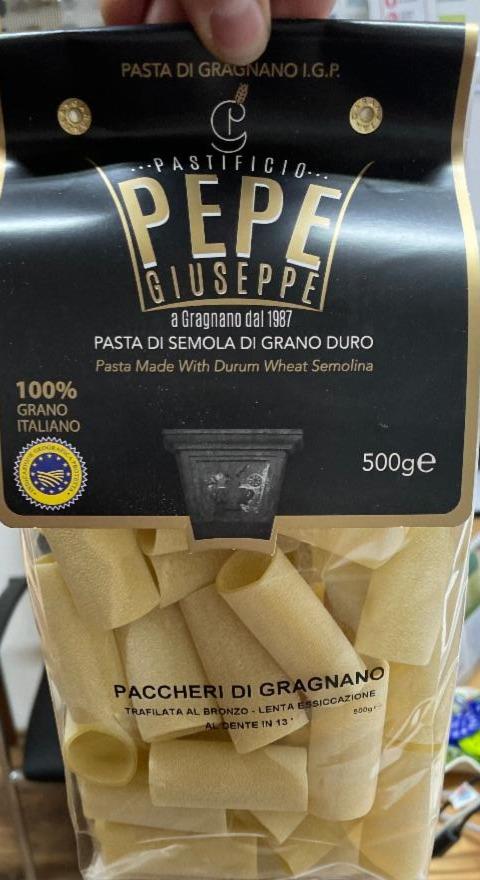 Fotografie - pasta di semola di grano duro pepe giuseppe