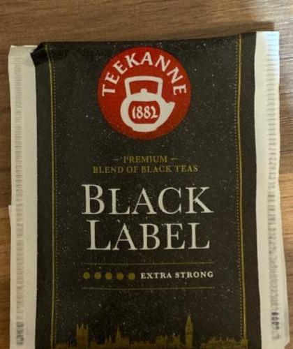 Fotografie - Black Label Teekanne