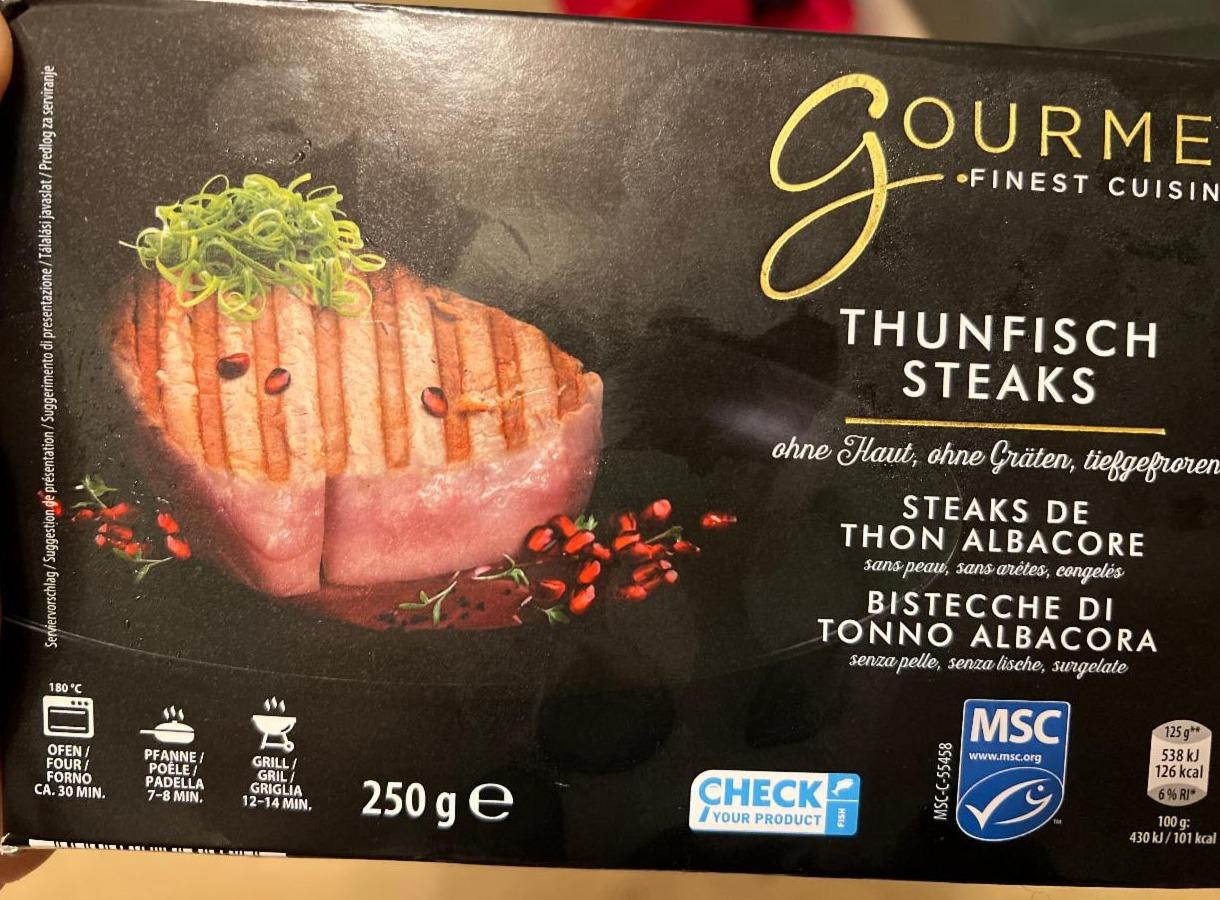 Fotografie - Thunfisch Steaks Gourmet