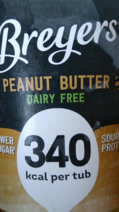 Fotografie - Breyers Delights Dairy Free Peanut Butter proteinová zmrzlina v kelímku