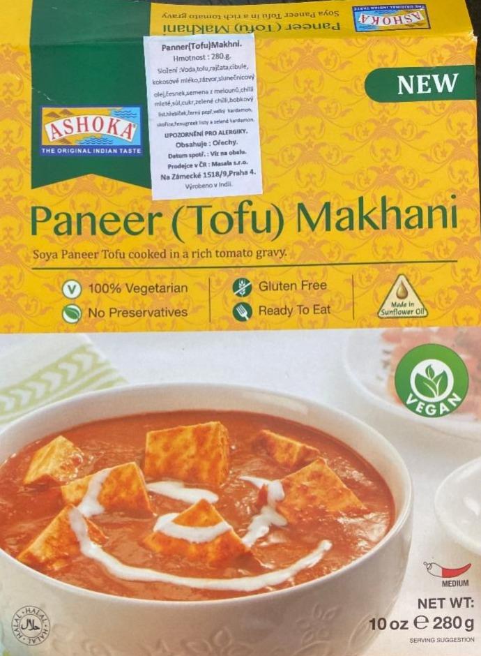 Fotografie - Panner Tofu Makhani Ashoka