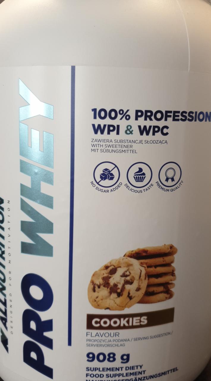 Fotografie - Allnutrition PRO WHEY Cookies