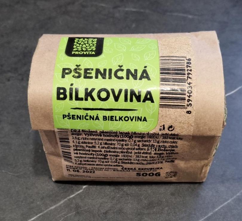 Fotografie - pšeničná bielkovina provita