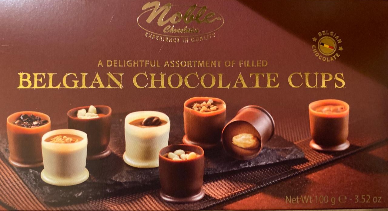 Fotografie - Belgian chocolate cups Noble