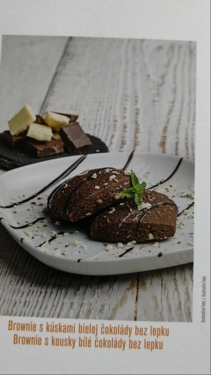 Fotografie - Brownie s kúskami bielej čokolády 