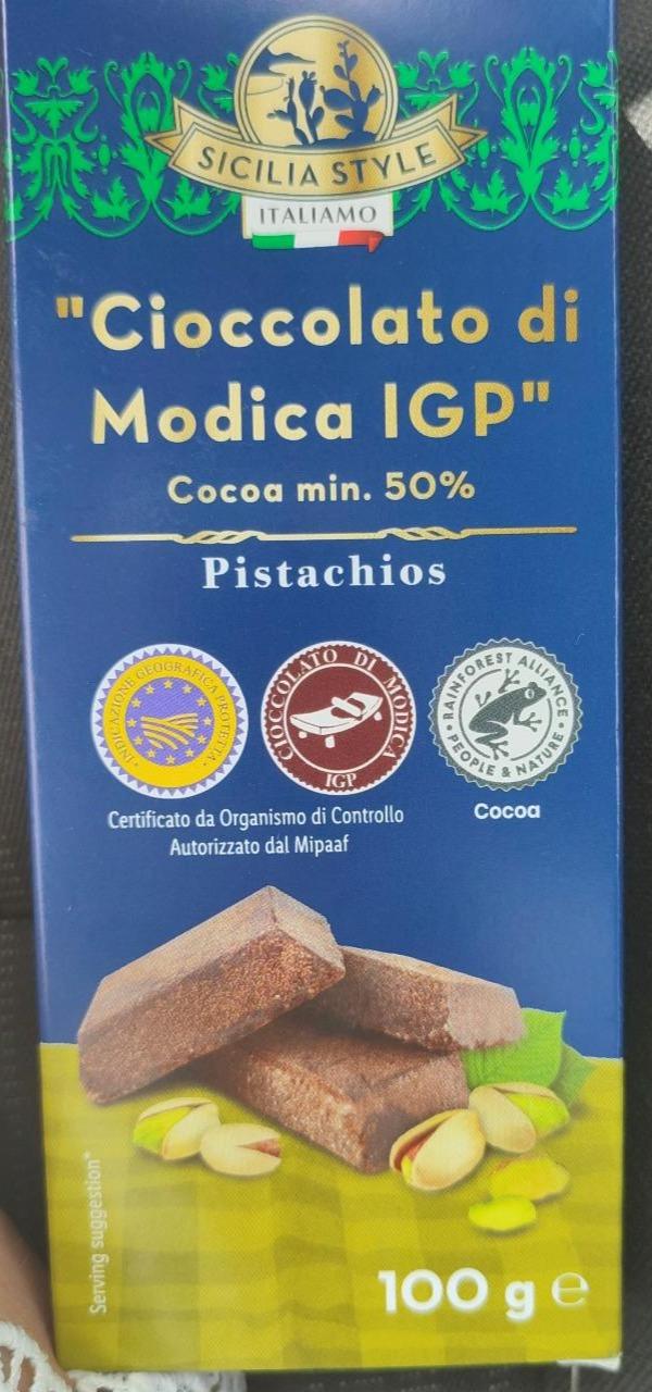 Fotografie - Cioccolato di Modica IGP Pistachios