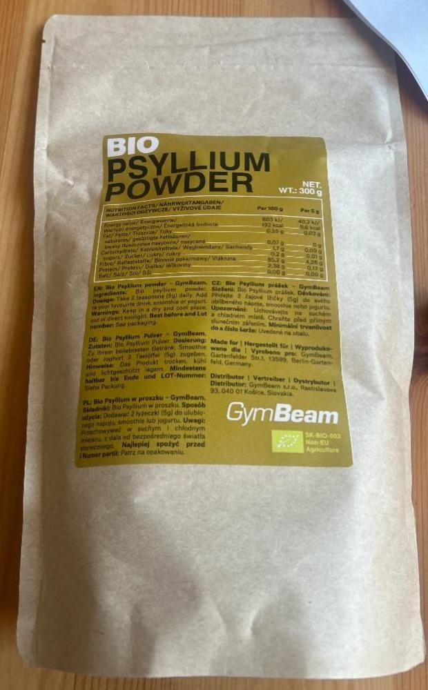 Fotografie - Bio Psyllium Powder GymBeam