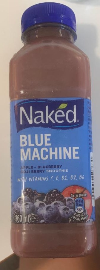 Fotografie - Naked Blue machine smoothie