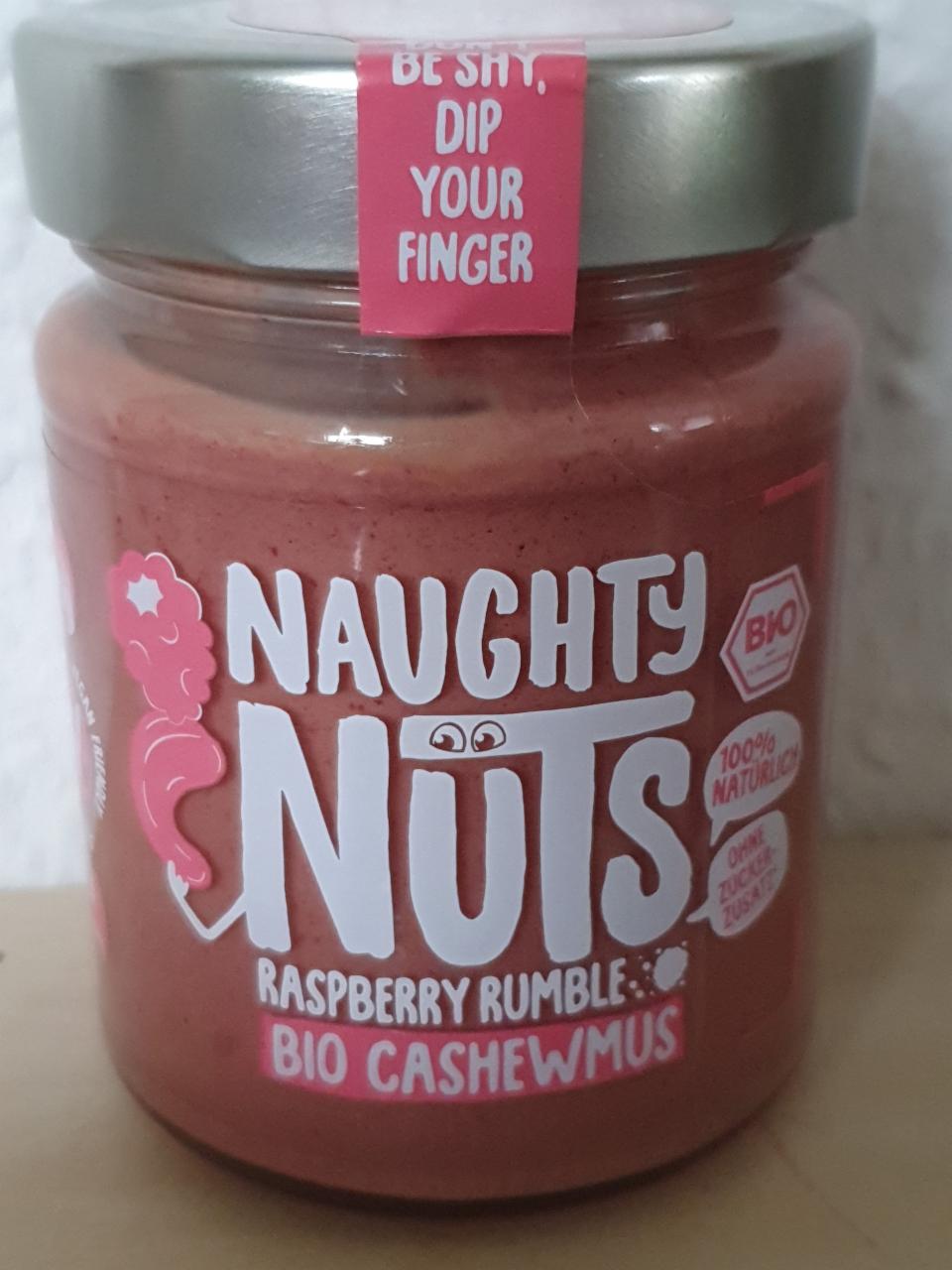 Fotografie - Naughty Nuts Raspberry Rumble Bio Cashewmus