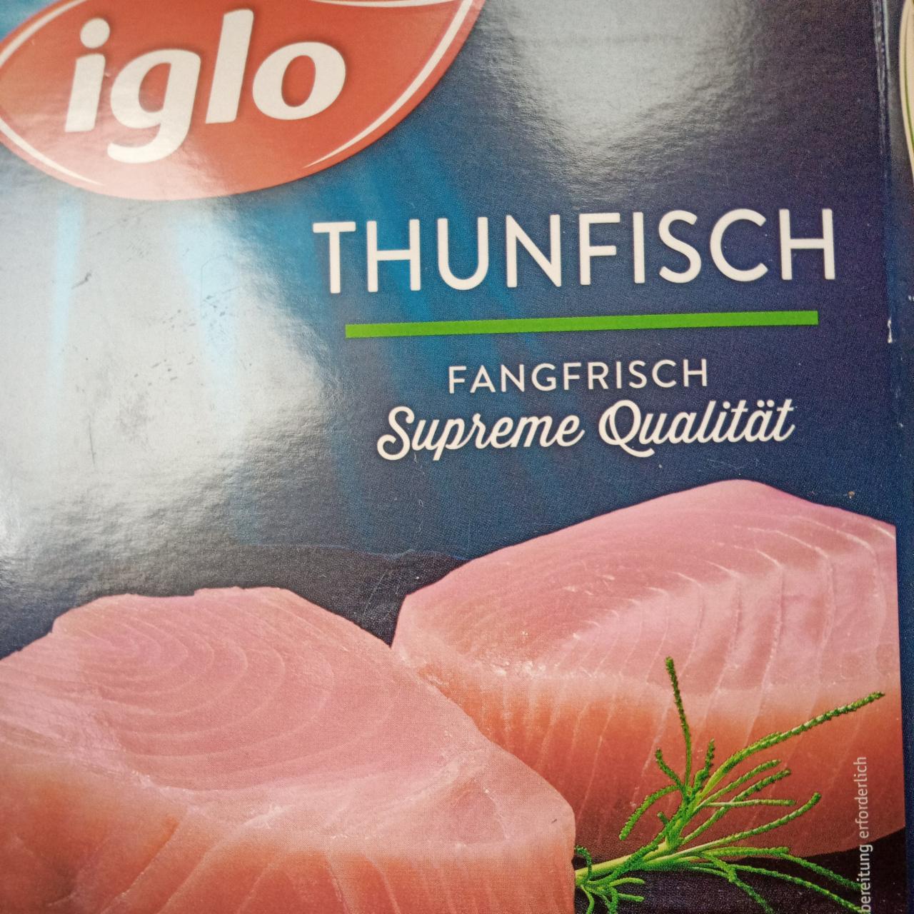 Fotografie - Thunfisch steak Iglo