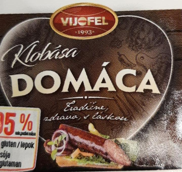 Fotografie - Klobása domáca Vijofel