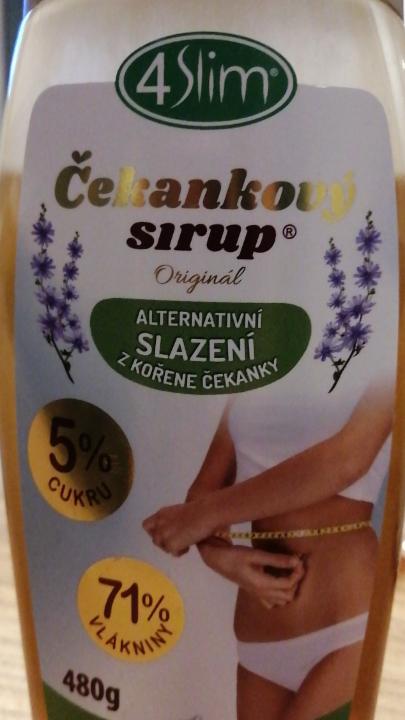 Fotografie - Čekankový sirup 7% cukru 4Slim