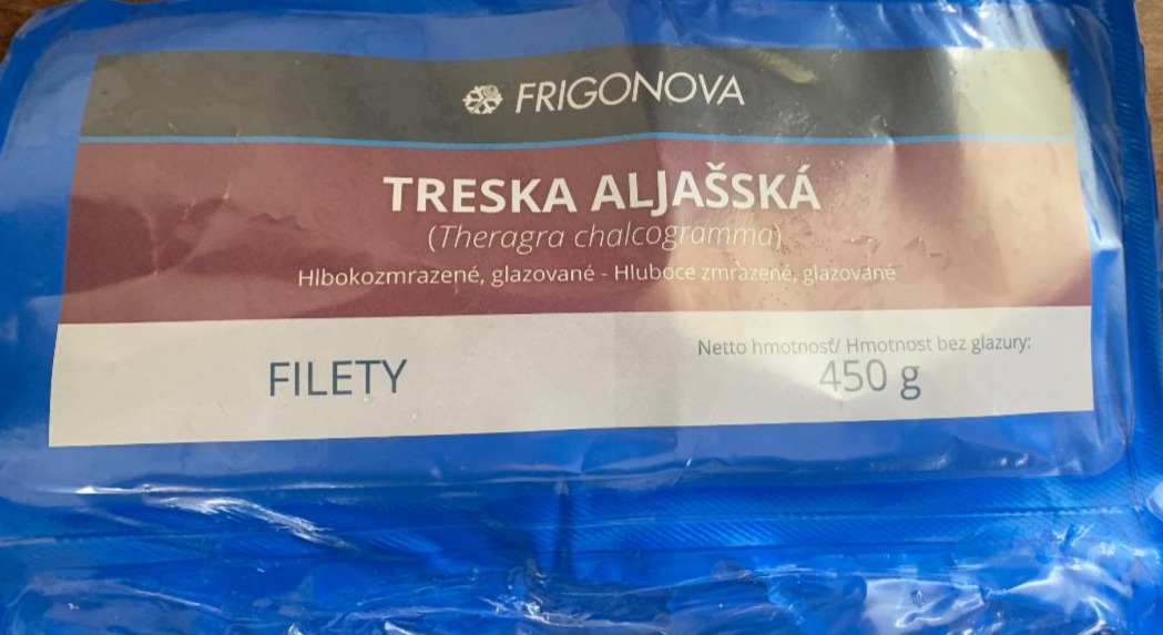 Fotografie - Treska Aljašská filety Frigonova