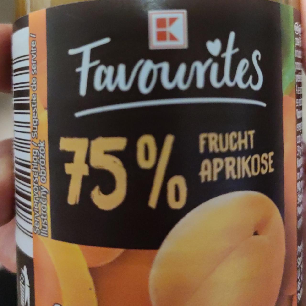 Fotografie - 75% Frucht Aprikose K-Favourites