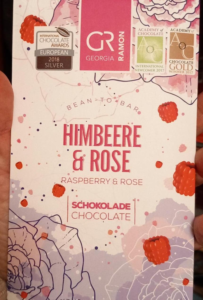 Fotografie - Himbeere & Rose Schokolade Georgia Ramon