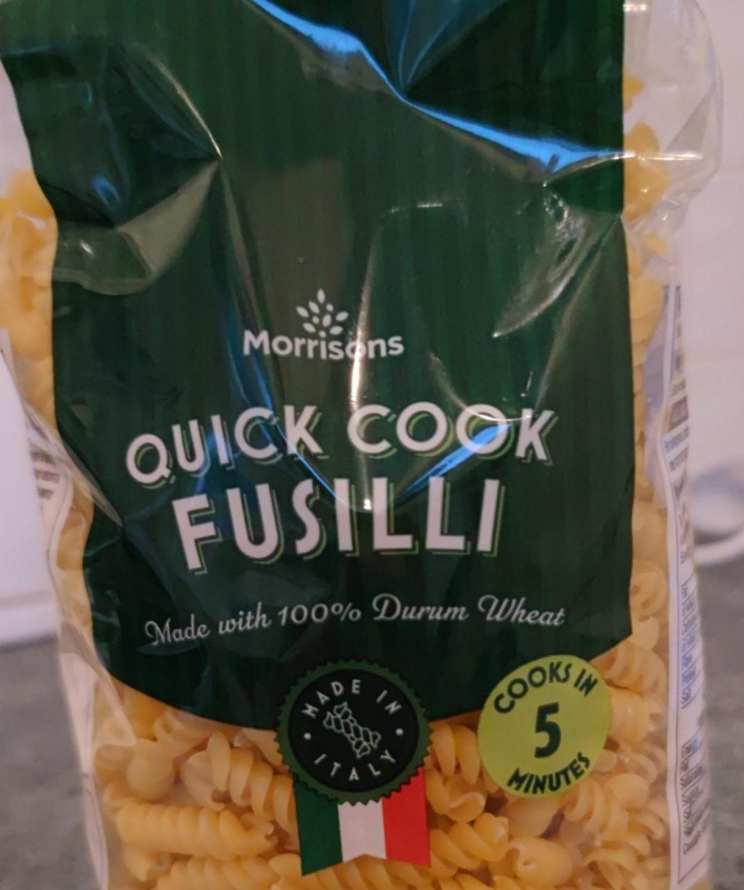 Fotografie - Quick cook fusilli Morrisons