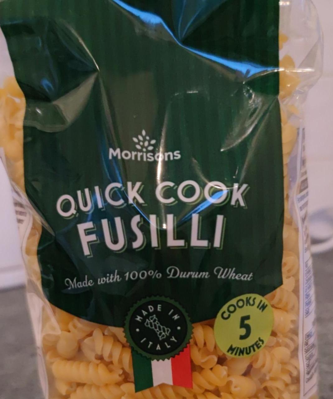 Fotografie - Quick Cook Fusilli Morrisons