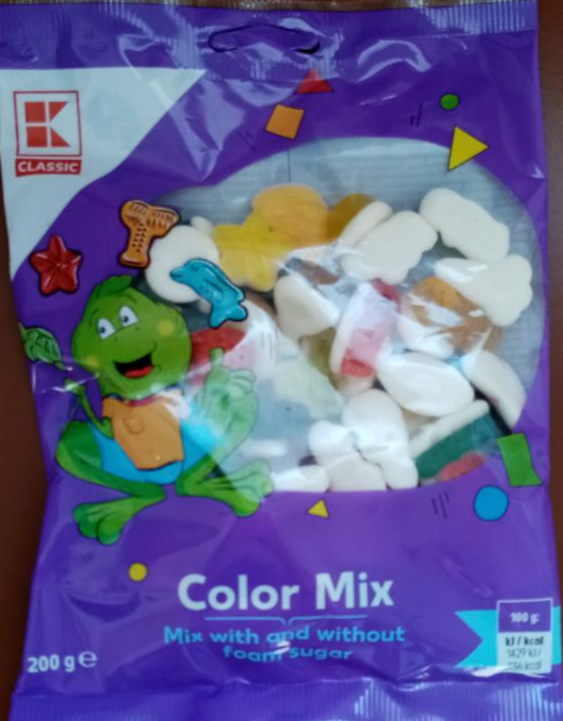Fotografie - Color mix Želé cukríky s ovocnými arómami K-Classic