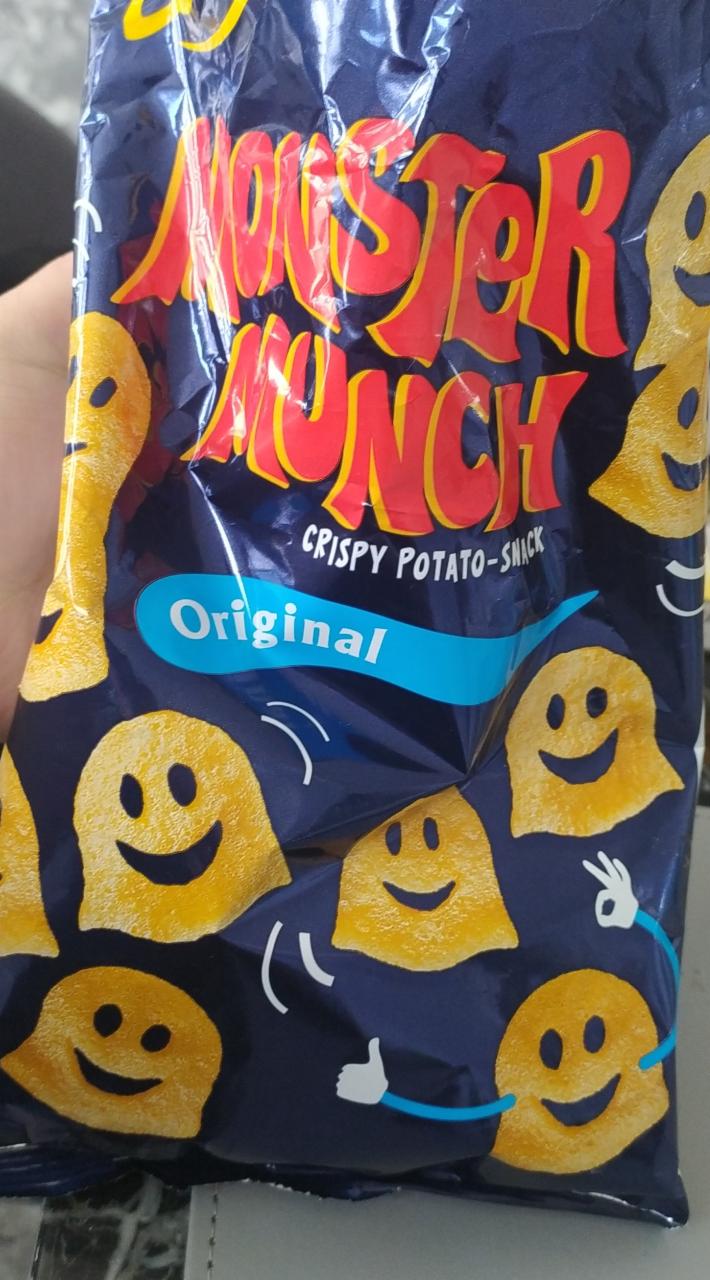 Fotografie - Monster Munch Original crispy potato-snack Lorenz