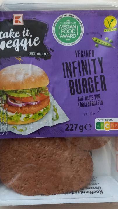 Fotografie - Veganer infinity burger