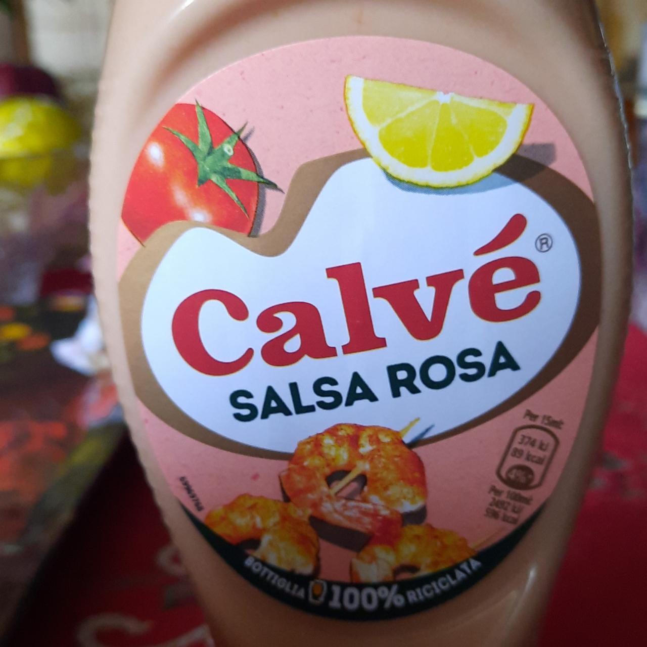 Fotografie - calvé salsa rosa